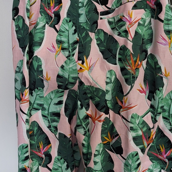 Strapless belted jumpsuit - Picture 3 of 7